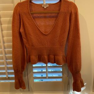 For Love and Lemons cropped sweater